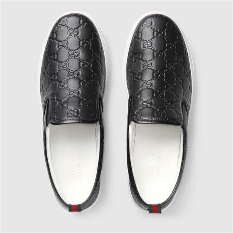 black men gucci shoes|Gucci men's slip on shoes.